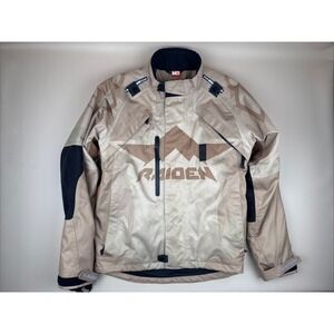 Adventure Motorcycle Jacket Waterproof D3O Armor MD Icon Raiden DKR